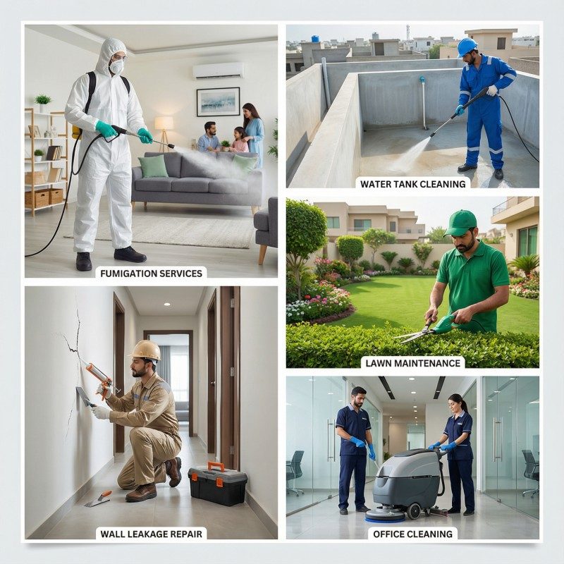 Beyond products, we provide expert services across Pakistan